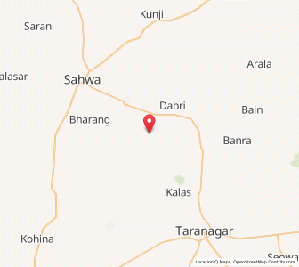 Map of Meghsar ki Dhani, Rajasthan