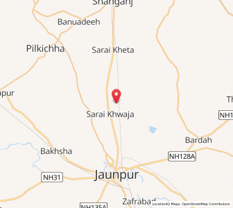 Map of Mehrawan, Uttar Pradesh
