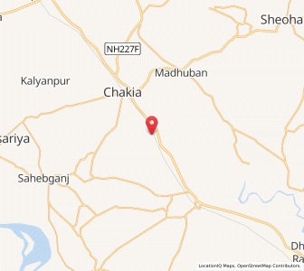 Map of Mehsi, Bihar