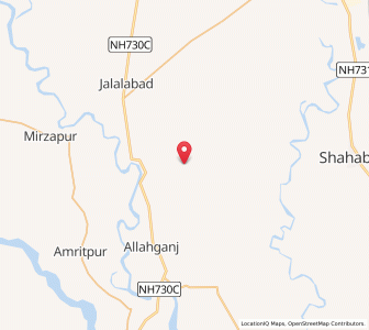 Map of Mekpur, Uttar Pradesh