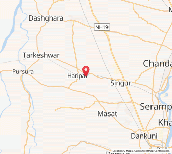 Map of Mele, West Bengal