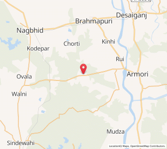 Map of Mendki, Maharashtra