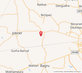 Map of Meri ka Bas, Rajasthan