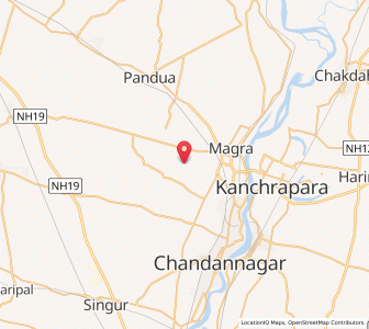 Map of Meria, West Bengal