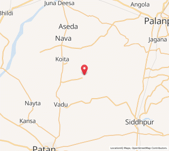 Map of Mesar, Gujarat