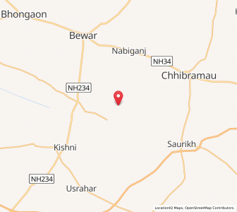 Map of Mesarpur, Uttar Pradesh