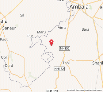 Map of Metlan, Haryana