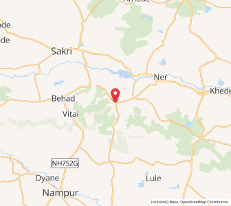 Map of Mhasdi, Maharashtra
