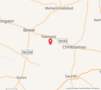 Map of Mighaula, Uttar Pradesh