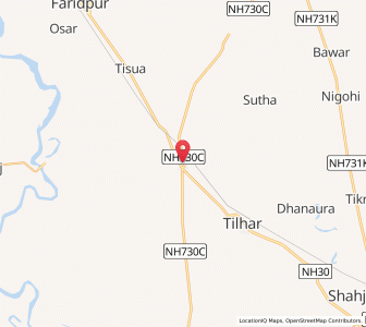 Map of Miranpur Katra, Uttar Pradesh