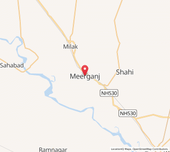 Map of Mirganj, Uttar Pradesh