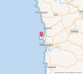 Map of Mirya, Maharashtra