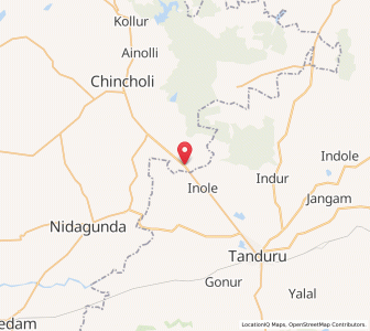 Map of Miryan, Andhra Pradesh