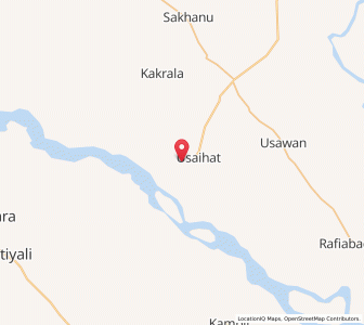 Map of Mirzapur Basant, Uttar Pradesh