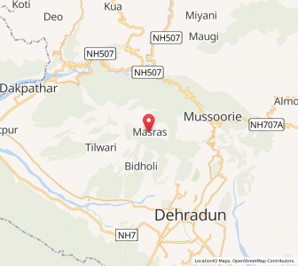 Map of Misras Patti, Uttarakhand