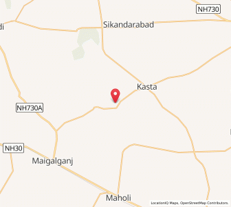 Map of Mitauli, Madhya Pradesh