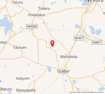 Map of Mittatukuru, Andhra Pradesh