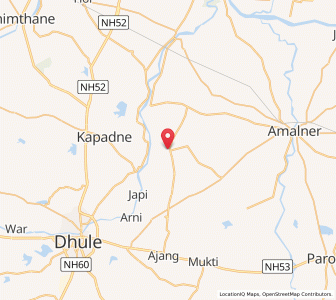 Map of Mohadi, Maharashtra