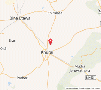 Map of Mohali Khurd, Madhya Pradesh