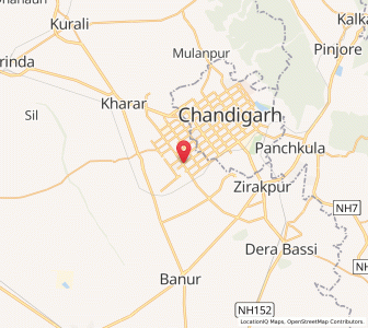 Map of Mohali, Maharashtra