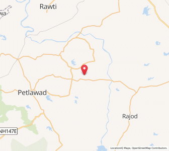 Map of Mohanjpura, Madhya Pradesh