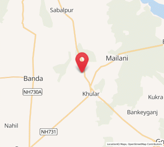 Map of Mohanpur, Uttar Pradesh