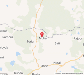Map of Mohar, Madhya Pradesh
