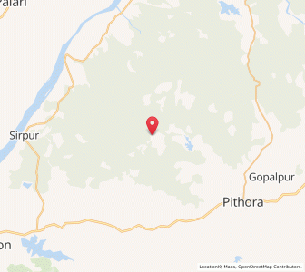 Map of Mohda, Chhattisgarh
