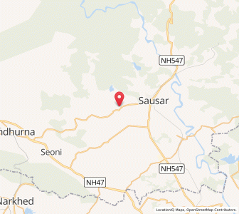 Map of Mohgaon, Madhya Pradesh