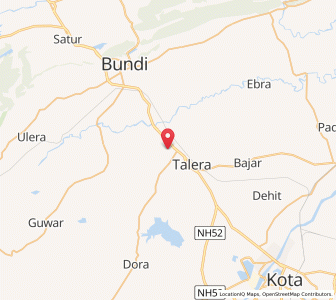 Map of Mohipura, Rajasthan