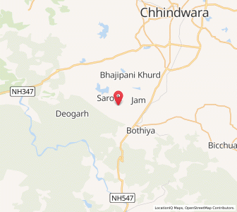 Map of Mohkher, Madhya Pradesh