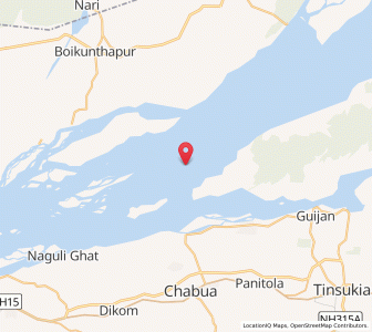 Map of Mohmaragaon, Assam