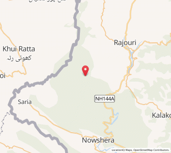 Map of Mohra Kiala, Kashmir