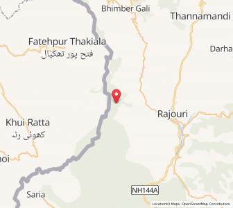 Map of Mohra Sarula, Kashmir