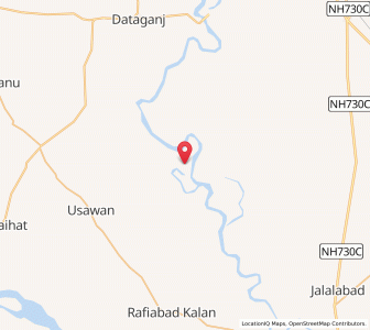 Map of Mohshampur Anandpur, Uttar Pradesh