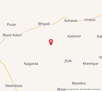 Map of Mokhab, Rajasthan