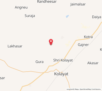 Map of Molawat, Rajasthan