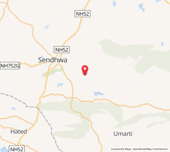 Map of Mordad, Madhya Pradesh