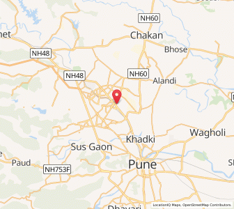 Map of Morwadi, Maharashtra