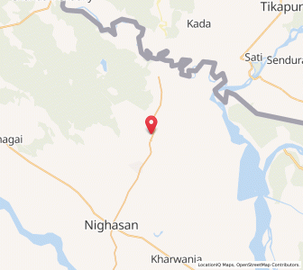 Map of Motipur, Uttar Pradesh