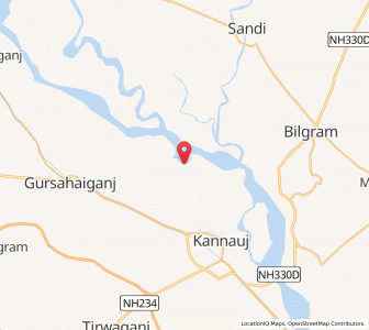 Map of Muazzampur, Uttar Pradesh