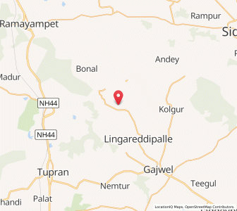 Map of Mubaraspur, Andhra Pradesh