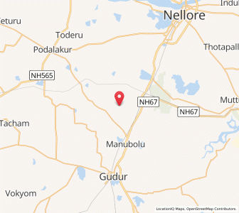 Map of Muddumudi, Andhra Pradesh
