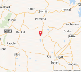 Map of Mudoemgudam, Andhra Pradesh
