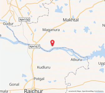 Map of Mudumala, Andhra Pradesh