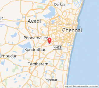 Map of Mugalivakkam, Tamil Nadu