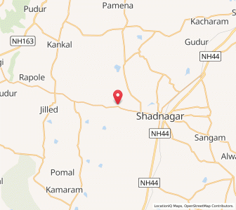 Map of Mughalgidda, Andhra Pradesh