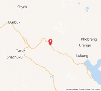 Map of Muglib, Kashmir