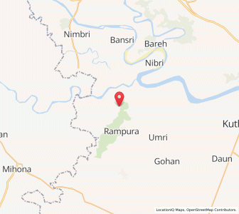 Map of Muhabatpura, Uttar Pradesh