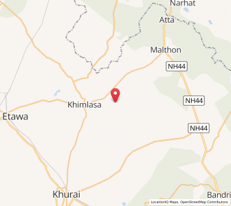 Map of Muhali Khurd, Madhya Pradesh